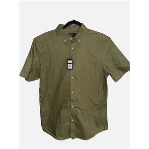 Primark Green Casual Button Down Shirt size Medium